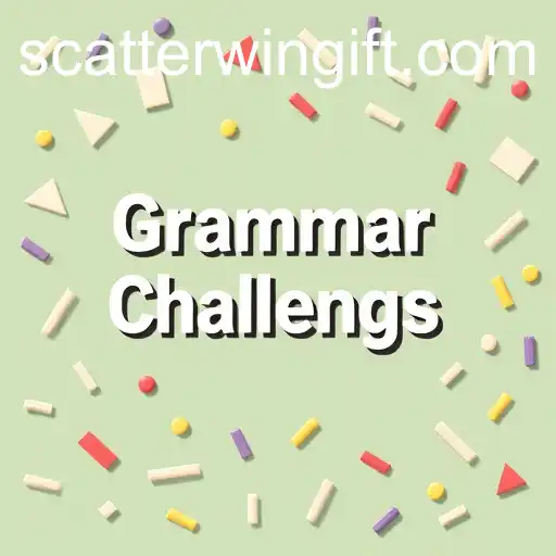 Mastering Grammar with Scatterwin: A Fun Challenge